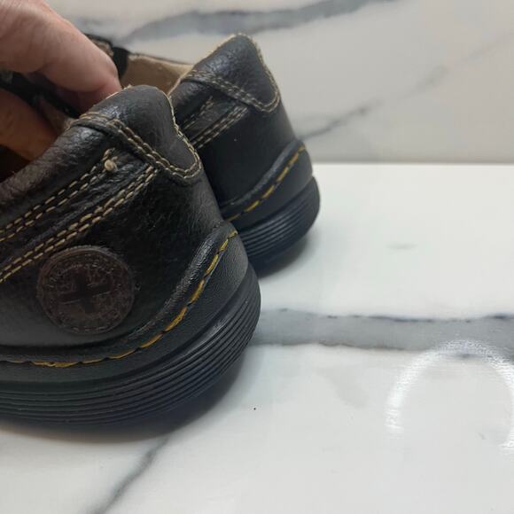 Dr. Martens DOC Men's Brown Leather Slip-On Colton Loafers Shoes Sz 8 - Picture 6 of 9